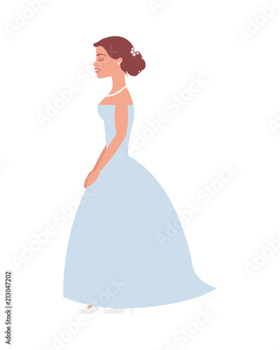 wife marriage isolated icon