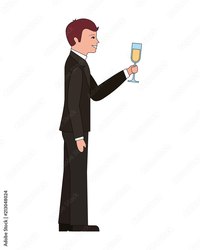 housband marriage with cup isolated icon housband marriage with cup isolated icon