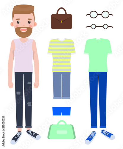 Woman Fashion Mode Constructor with Various Cloth