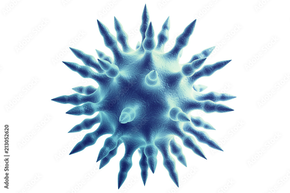 Virus 3d render Virus 3d render