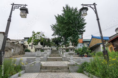 Qing and Japan Boundary Stairs photo