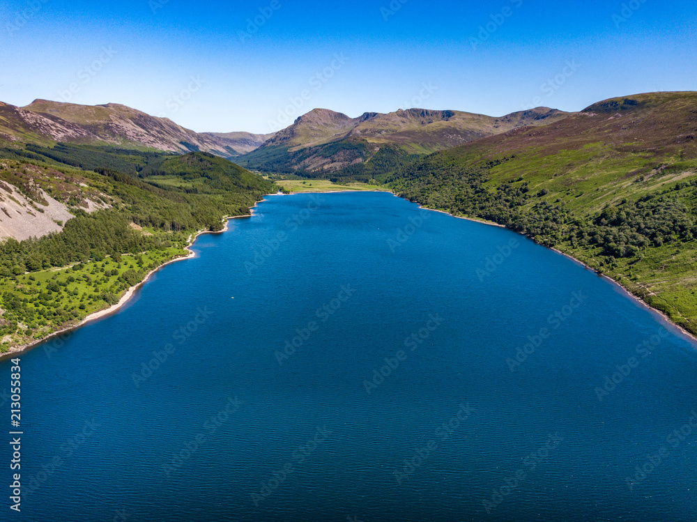 Obraz premium Ennerdale Water in Cumbia, UK