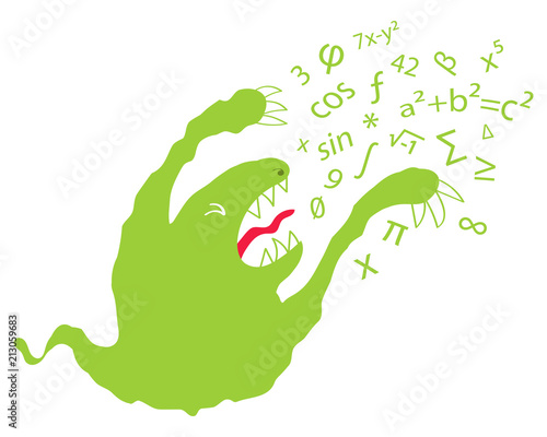 Angst vor Mathe, Mathemonster, Zahlenmonster