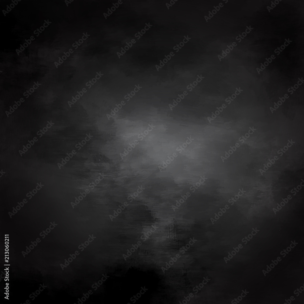 Blackboard background, chalk and blackboard eraser, rubbed out dirty chalkboard, vector illustration Blackboard background, chalk and blackboard eraser, rubbed out dirty chalkboard, vector illustration