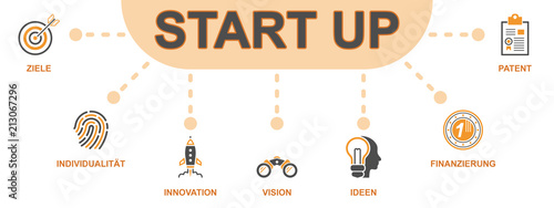 Start Up - Banner (Icons)