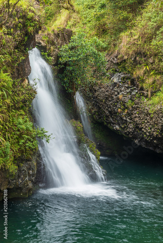 Beautiful Maui Waterfall