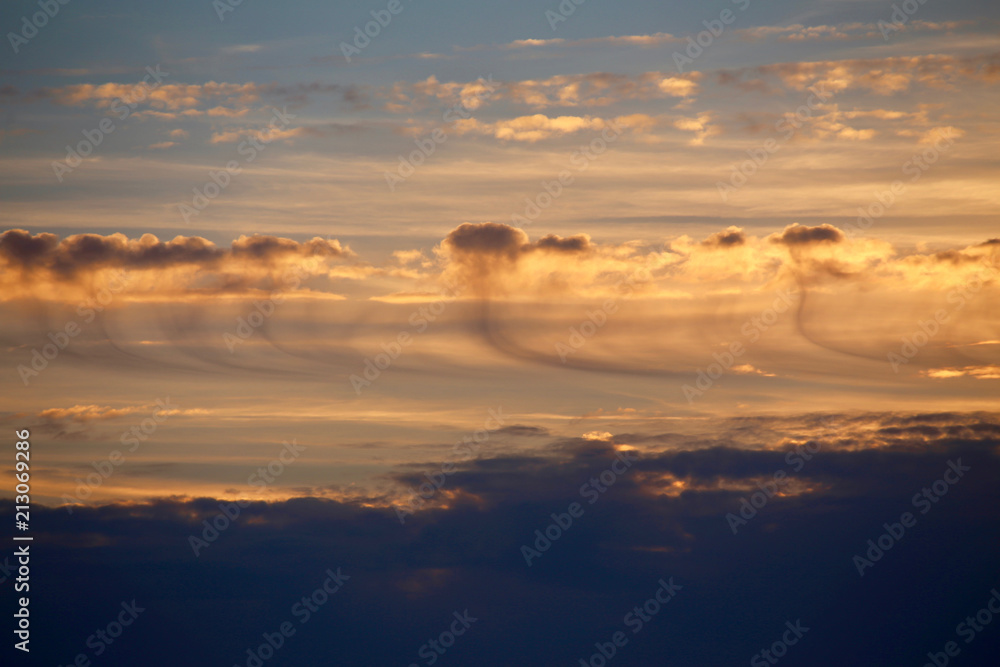 Fototapeta premium Soleil couchant en Bretagne