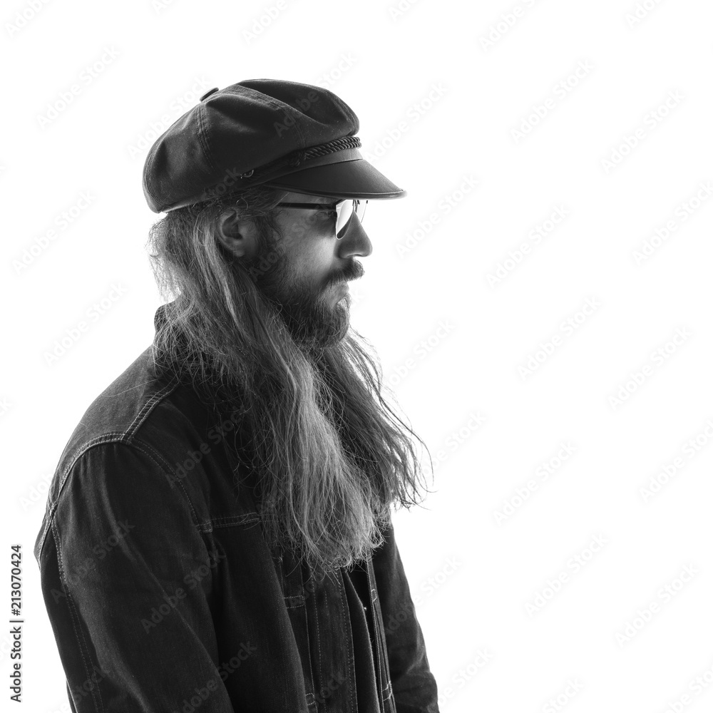 Young male with sunglasses and beard