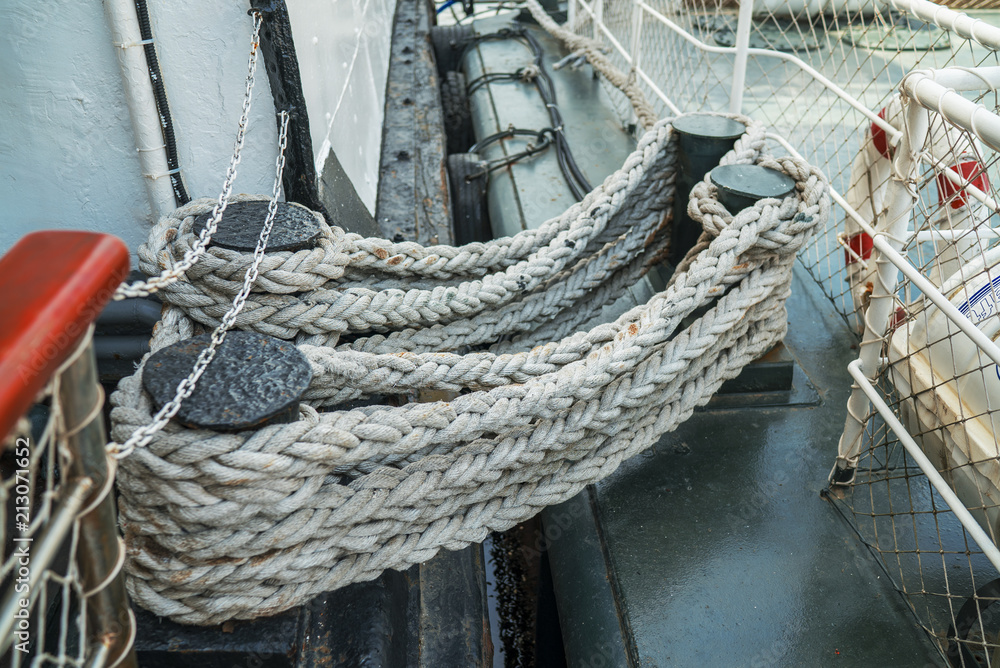 Obraz premium ship rope texture