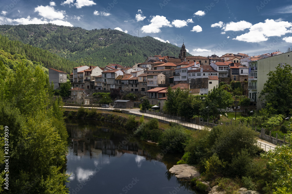 Pueblo de Ribadavia, Ourense, Galicia, España