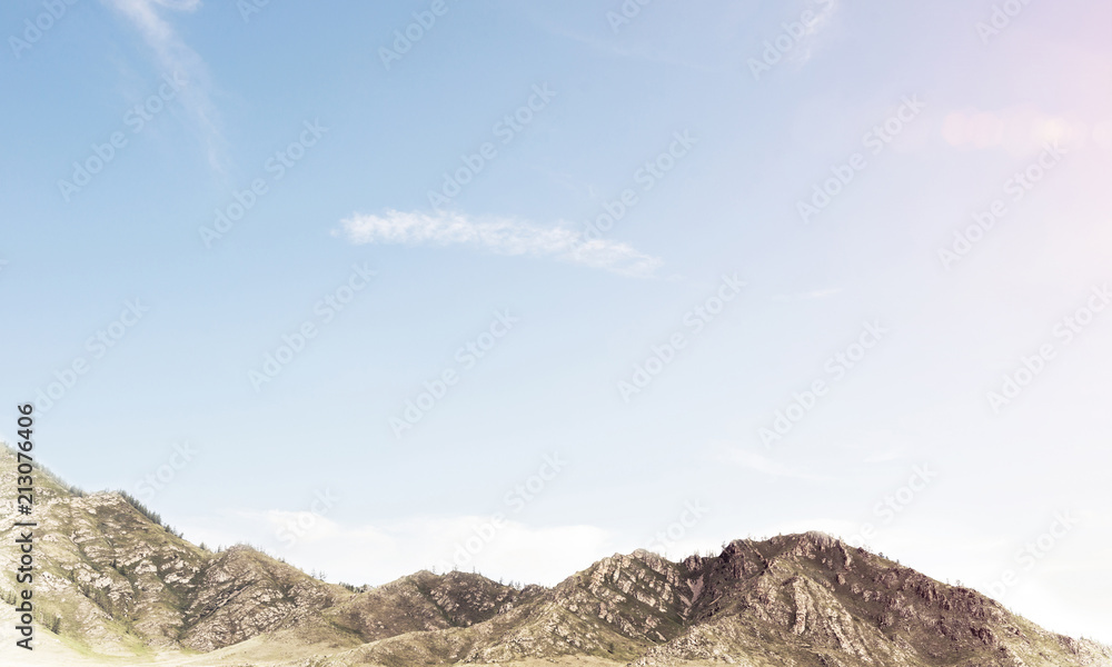 Summer colourful mountain landscape. Summer colourful mountain landscape.