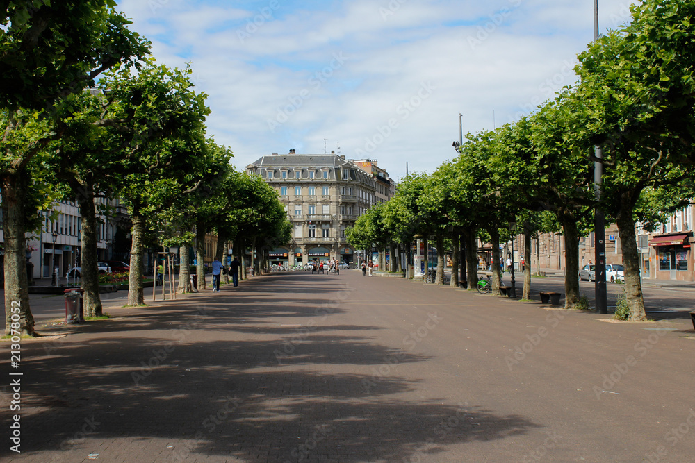 Naklejka premium Strassburger Platz