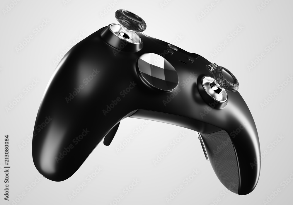 Game Controller isolated on white background. 3d rendering Game Controller isolated on white background. 3d rendering