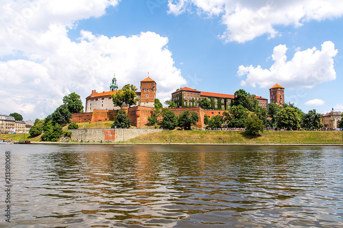 Obraz na płótnie Castle Wawel in Krakow (Poland) w salonie