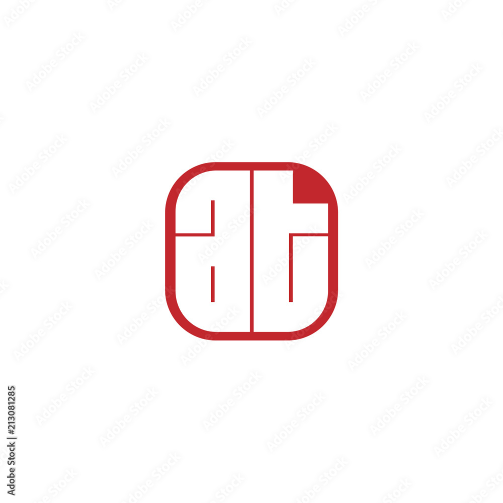 Initial Letter AT Logo Template Design Initial Letter AT Logo Template Design