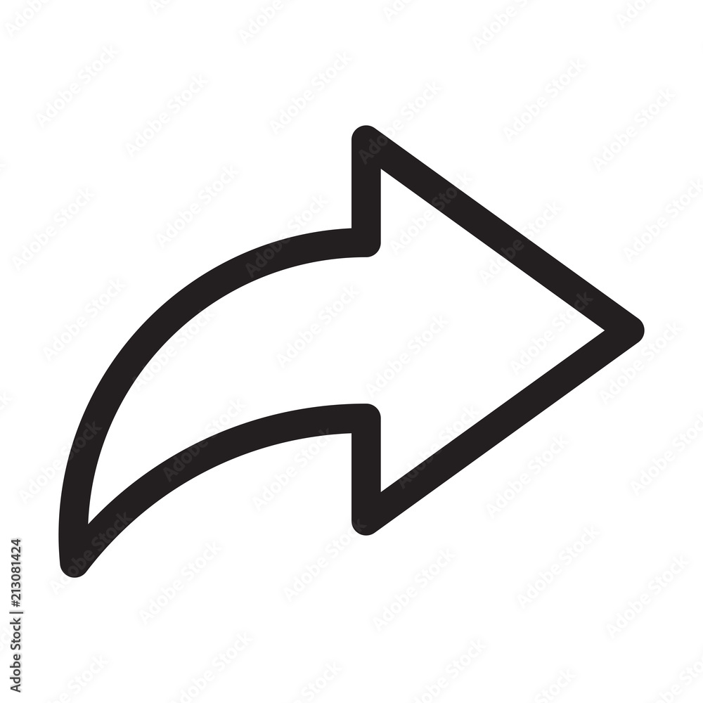 Icon Share, Forward. Logo, design, universal, business, social media. Pixel perfect. Vector Eps10. Icon Share, Forward. Logo, design, universal, business, social media. Pixel perfect. Vector Eps10.