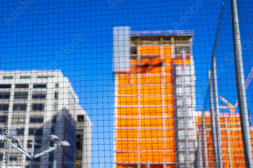 Construction site in NYC