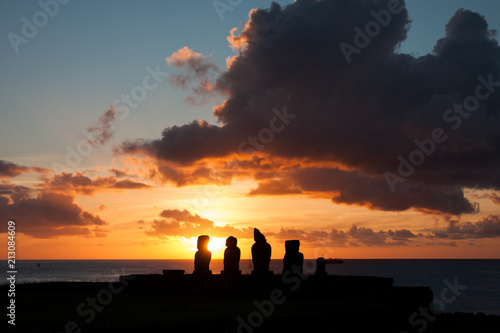 Moai Rapa Nui Isla de Pascua