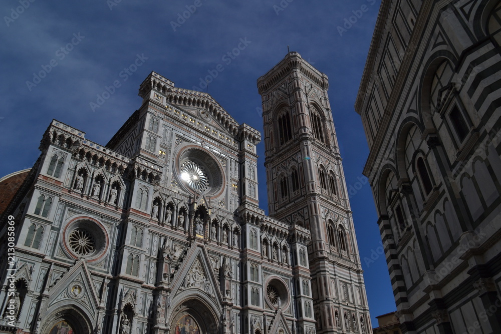 Fototapeta premium campanile florence italie
