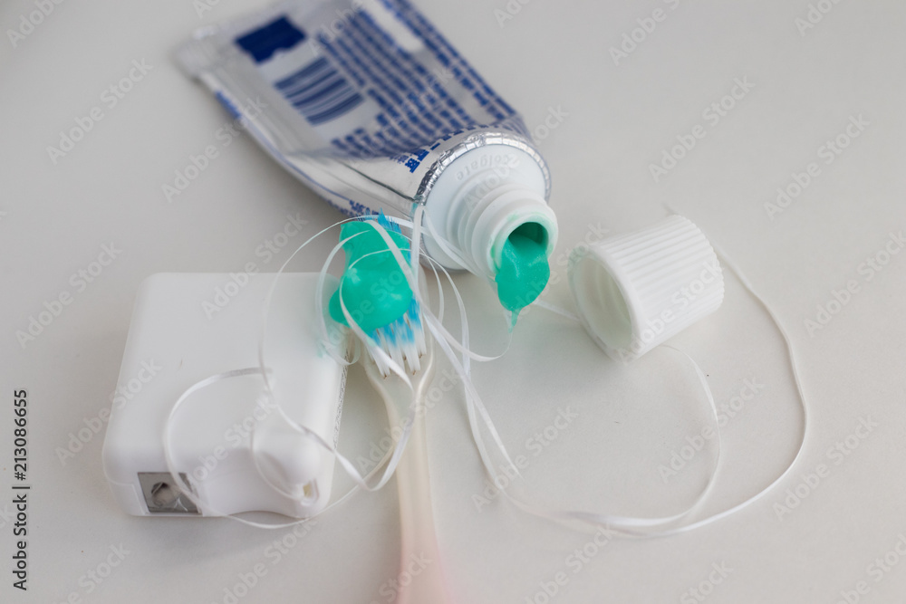 toothbrush and toothpaste toothbrush and toothpaste