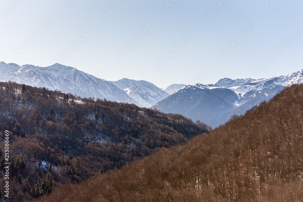 Mountanis in Ignaux, Occitania, Francia.