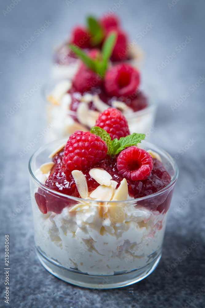 Raspberry Rice Pudding Raspberry Rice Pudding