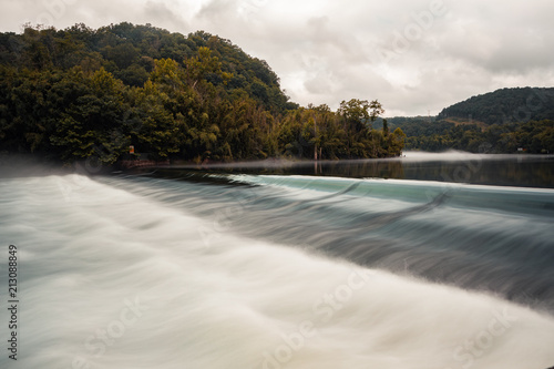 scenics of Norris Dam in Tennessee