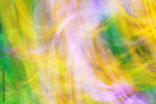 Dance of flowers, Photo art, bright Colorful light streaks abstract background