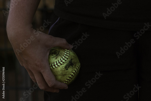 Fototapete Ball in Hand