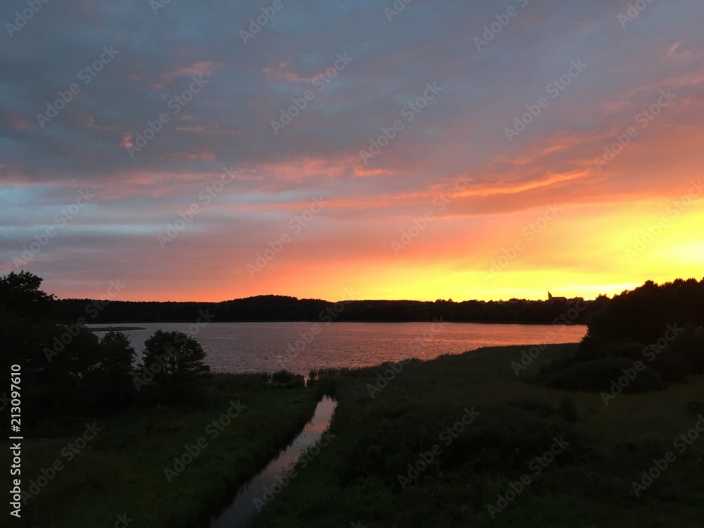 Obraz premium Lake veiw