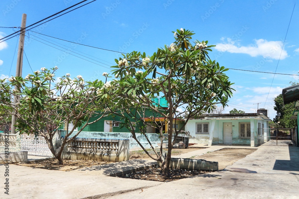 Häuser auf Kuba - bei Trinidad