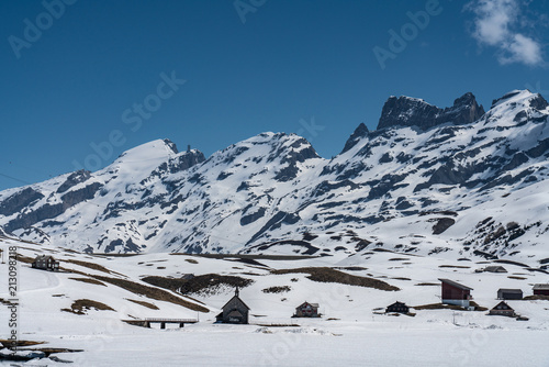 Swiss, Melchsee-Frutt valley and lake