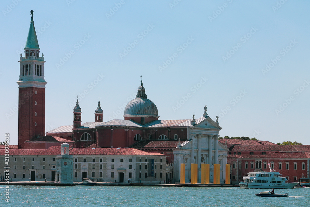 Fototapeta premium Construções em Veneza