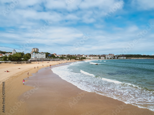 playa de El Sardinero  Santander  Cantabria  Espa  a