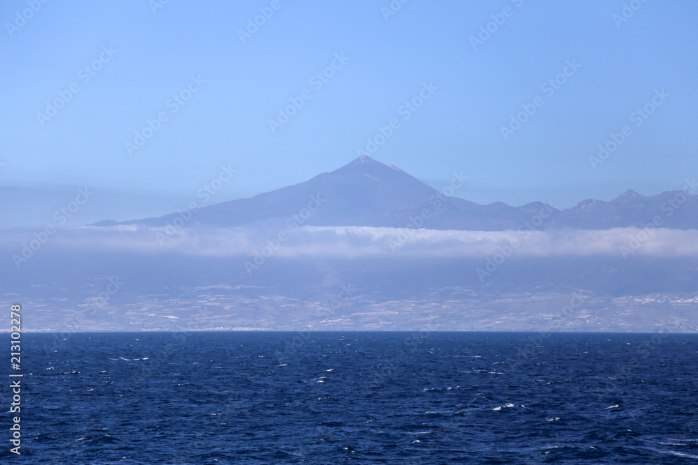 Teide from sea Teide from sea