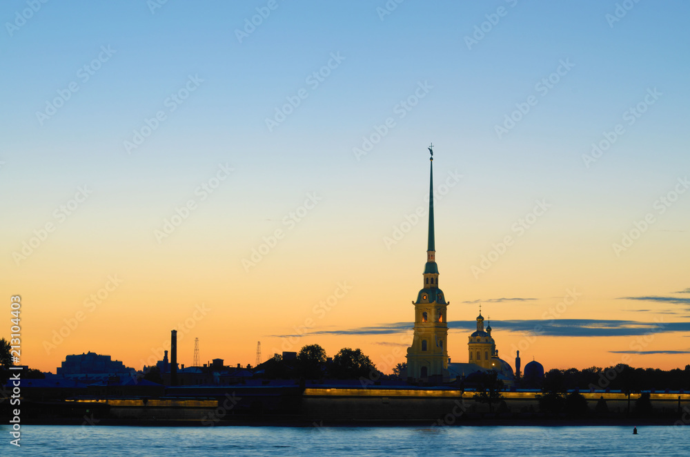 The shape of the fortress at dawn. The shape of the fortress at dawn.
