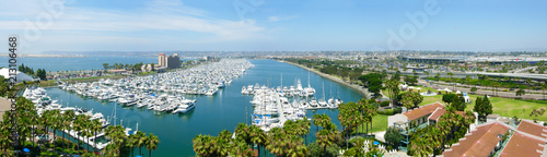 Marina, San Diego, panorama © Boris