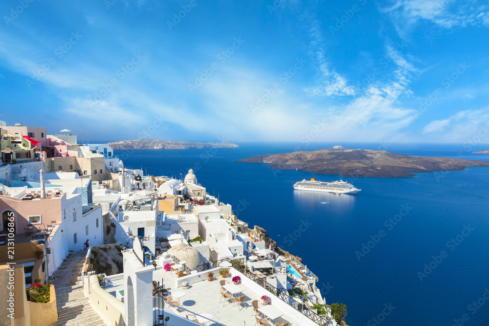 View Of Santorini Greece