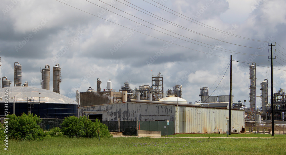 Industrial Chemical Power Plant Facility