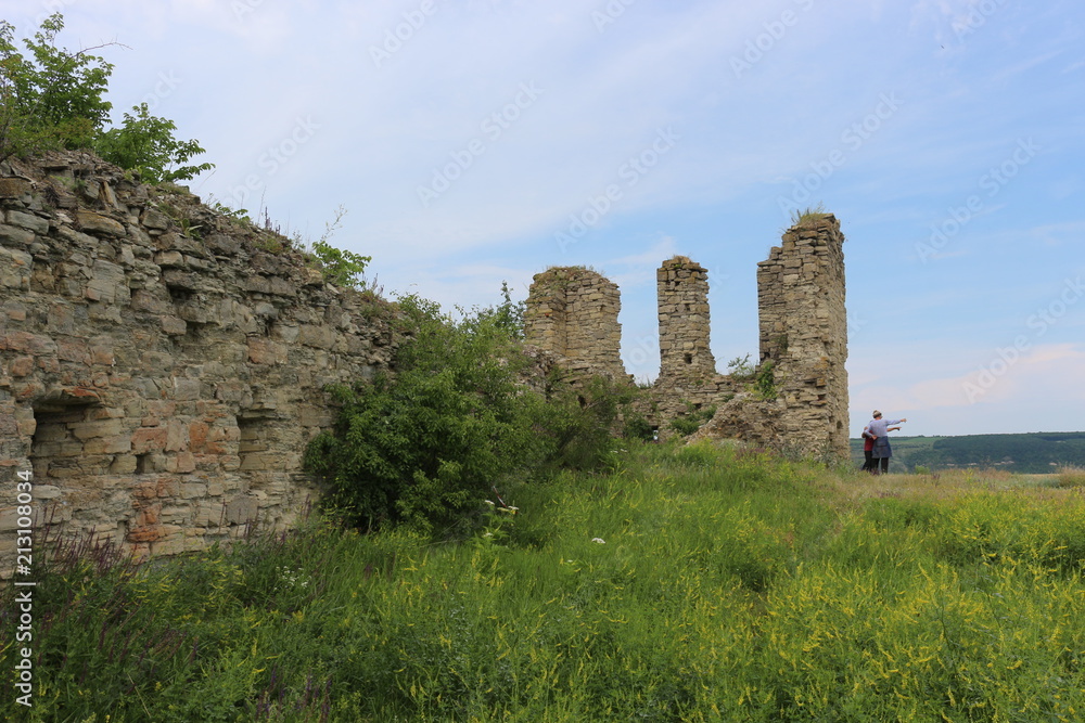 The ruins of the old fortress