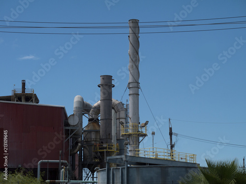 Industrial Chemical Power Plant Facility