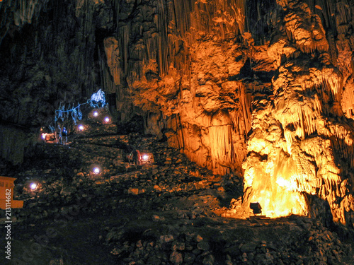Melidoni Höhle auf Insel Kreta, Griechenland