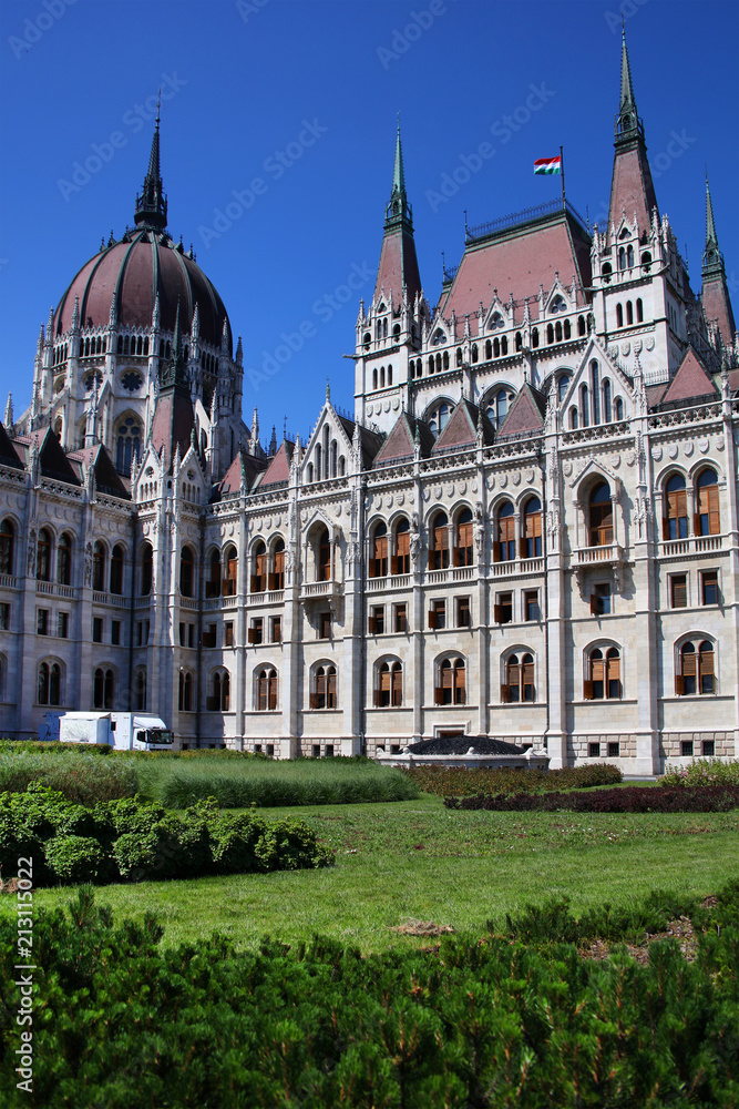 The Hungarian Parliament Building, also known as the Parliament of Budapest.One of Europe's oldest legislative buildings, a notable landmark of Hungary and a popular tourist destination of Budapest