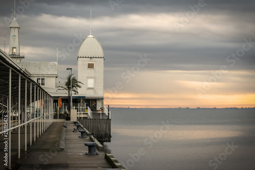 Sunrise at the Pier in Geelong, Victoria