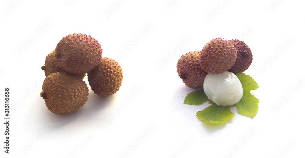 Fresh lychee fruits Fresh lychee fruits