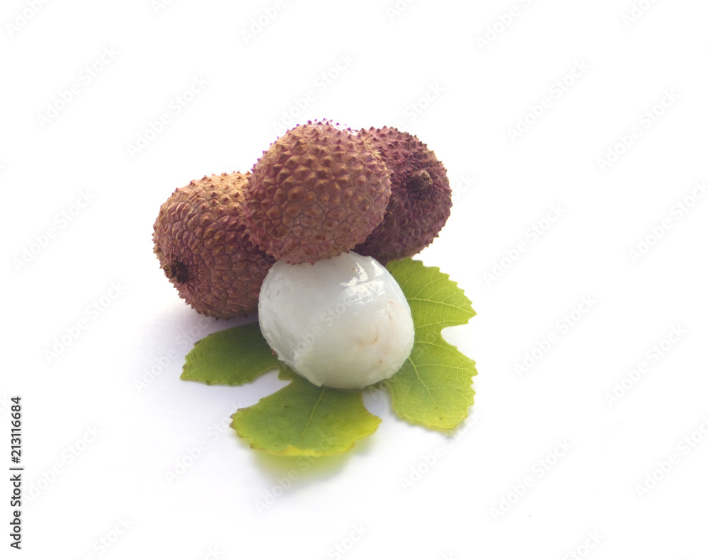 Fresh lychee fruits Fresh lychee fruits