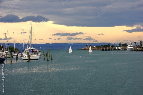 Obraz na płótnie Napier, New Zealand w salonie