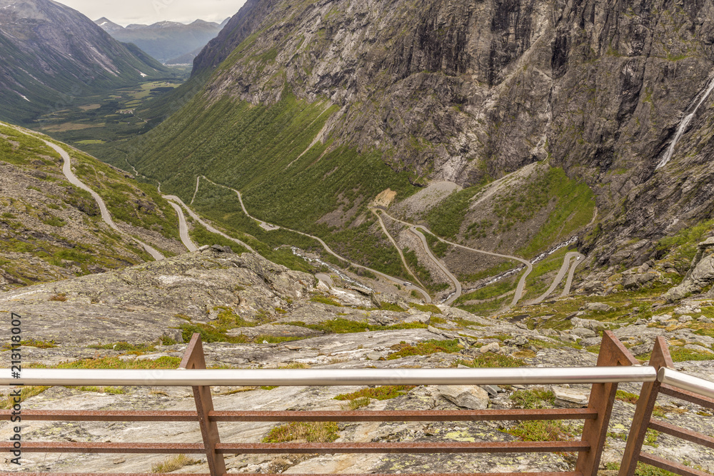 Fototapeta premium norwegian Scenic Routes - Trollstigen