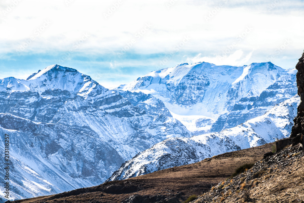 Obraz premium Snow on the Andes