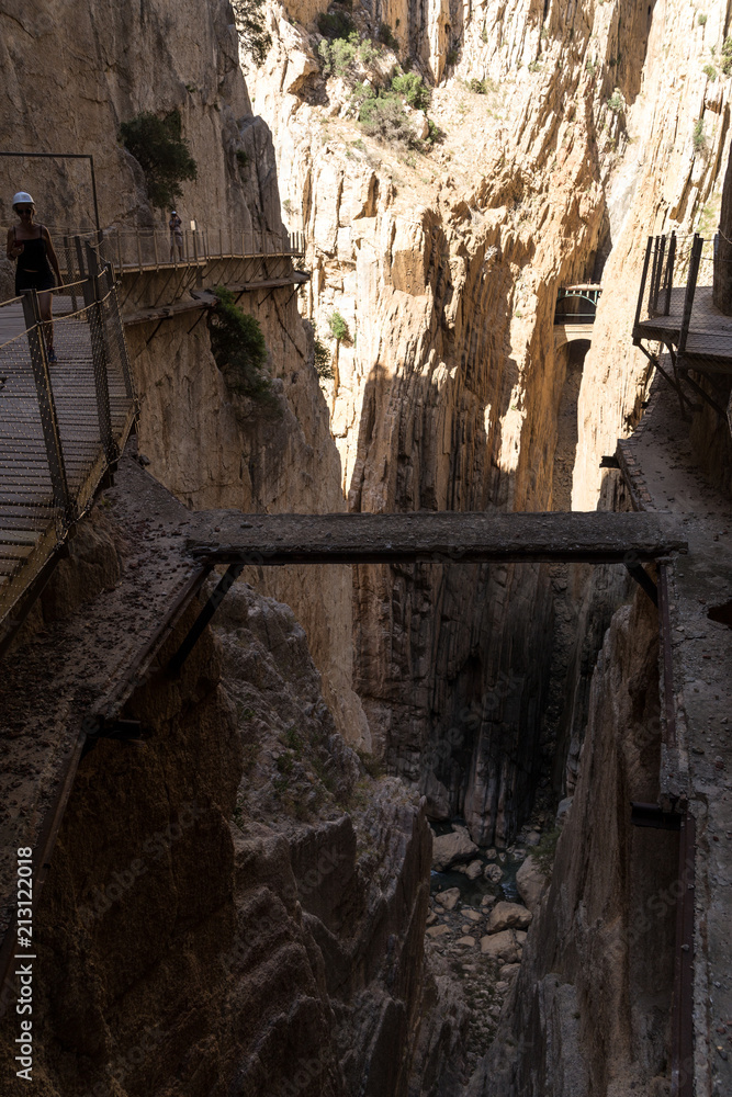 Naklejka premium Caminito del Rey